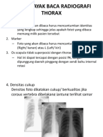 Radiologi Thorax & Bronkhitiss