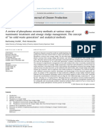 A Review of Phosphorus Recovery Methods at Various Steps of w 2017 Journal o