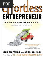 Download Effortless Entrepreneur by Nick Friedman and Omar Soliman - Excerpt by Nick Friedman SN36464010 doc pdf