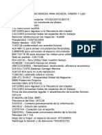 Secuencias para Riqueza, Dinero y Lujo