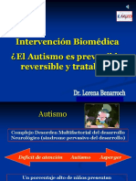 Intervencion Biomedica El Autismo Es Prevenible Reversible y Tratable Dra Lorena Benarroch