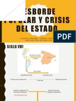 Desborde Popular y Crisis Del Estado