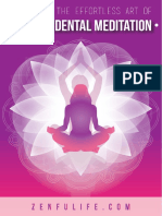 Master The Art of Transcedental Meditation