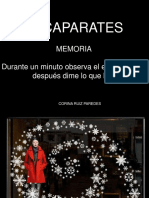 Ia Escaparates (Memoria)