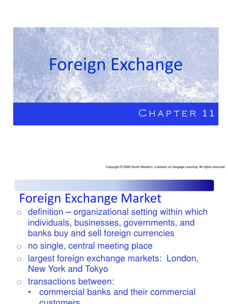 Lecture Slides Chapter 11 | PDF | Exchange Rate | Futures Contract
