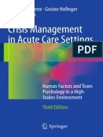 Crisis Management in Acute Care Settings 2016 PDF