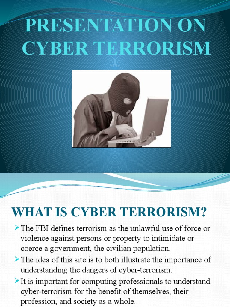 cyber terrorism thesis pdf