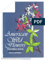 American Wild Flowers Coloring Book (BookFi) PDF