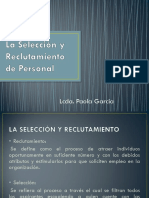 La Selección y Reclutamiento de Personal