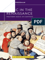 Music in The Renaissance - FREEDMAN, Richard