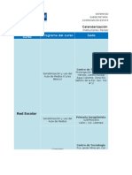 Calendarizacion 2010 2011