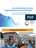 Situacion Ss Agua Saneamiento Sector Rural PNSR