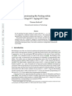 Rothvoss - 2013 - Approximating Bin Packing Within O (Log OPT Log L