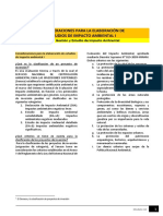 Lectura M10 - Consideraciones Para La Elaboración de Estudios de Impacto Ambiental I