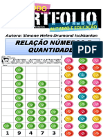 Método Portfolio - Relação Números e Quantidades