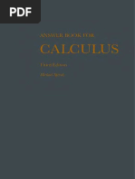 Spivak Answer Book For Calculus PDF