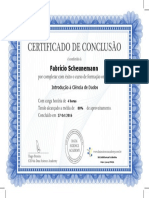 Certificado Introdução A Ciência de Dados