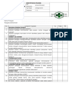 7.1.1.7 Daftar Tilik Sop Identifikasi Pasien