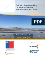 Informe Benchmarking Plantas Solares Fotovoltaicas Actualización