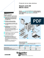 Ficha Tecnica Sepam - 80