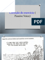 Passive Voice (Correção de Exercícios)