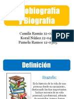 Biografia Autobigrafia