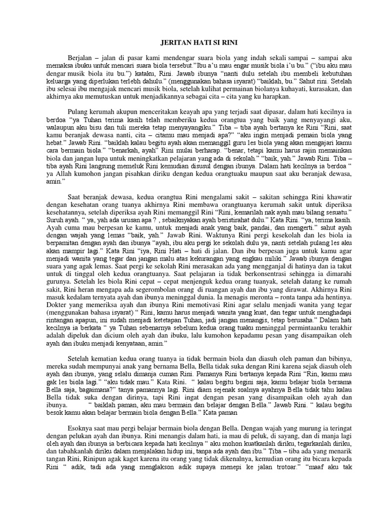 Contoh cerpen 1000 kata . Contoh Cerpen Tahukah anda. Cerpen cinta