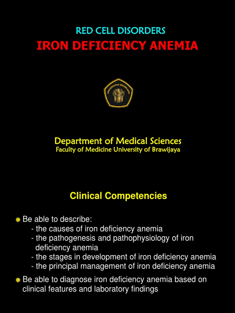 1) Iron Deficiency Anemia | Anemia | Diseases And Disorders