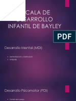 Escala de Desarrollo Infantil de Bayley