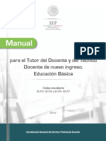 Manual Para El Tutor Básica