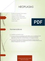 Neoplasias: crecimiento anormal de células