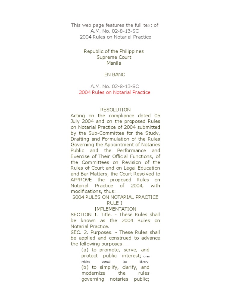 Notarial Rules.doc Notary Public Signature