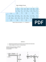 Matriz de Rigidez Portico 2d