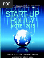 Startup Policy_new India
