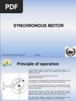 Synchronous Motor: Ethiopia Maritime Training Institute