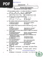 Math Mcqs Notes Book For PPSC Nts Css PDF