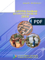 Statistik Daerah Kecamatan Anjungan 2014 2