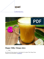 Happy Milky Mango Juice: Daftar Masuk Pengaturan