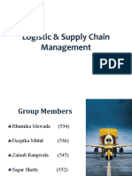 Logistic & Supply Chain Management