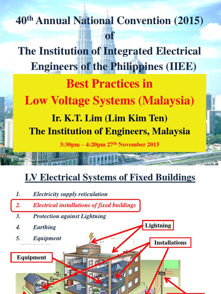 Best Practices in Low Voltage Systems | PDF | Ac Power Plugs And ...