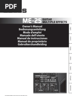 Boss Giga Delay Dd-20 Manual | PDF