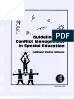 Guidelines for Conflict Management in Special Education - Portland Public Schools