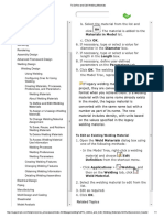 To Define and Edit Welding Materials