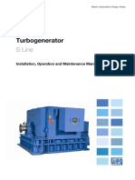 WEG Turbogenerator 10174576 Manual English PDF