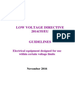 Low Voltage Directive - Guide