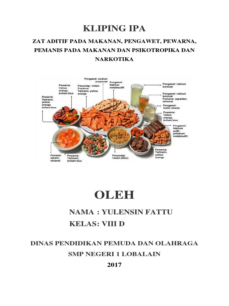 Kliping Ipa Zat Adiktif PDF