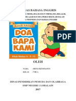 Tugas Bahasa Inggris: Dinas Pendidikan Pemuda Dan Olahraga SMP Negeri 1 Lobalain