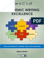 6 Cs of Academic Writing Excellence