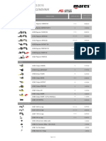 MARES DIVING 2016 REGULATORS AND OCTOPUS PRODUCT GUIDE