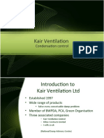 Kair Ventilation - Condensation Control